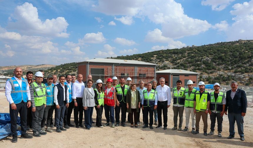 Gaziantep'e 517 milyon TL'lik yatırım! Şahin çalışmaları yerinde inceledi