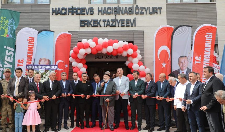 Gaziantep'te taziye evi ve 4-6 yaş Kur'an Kursu açıldı