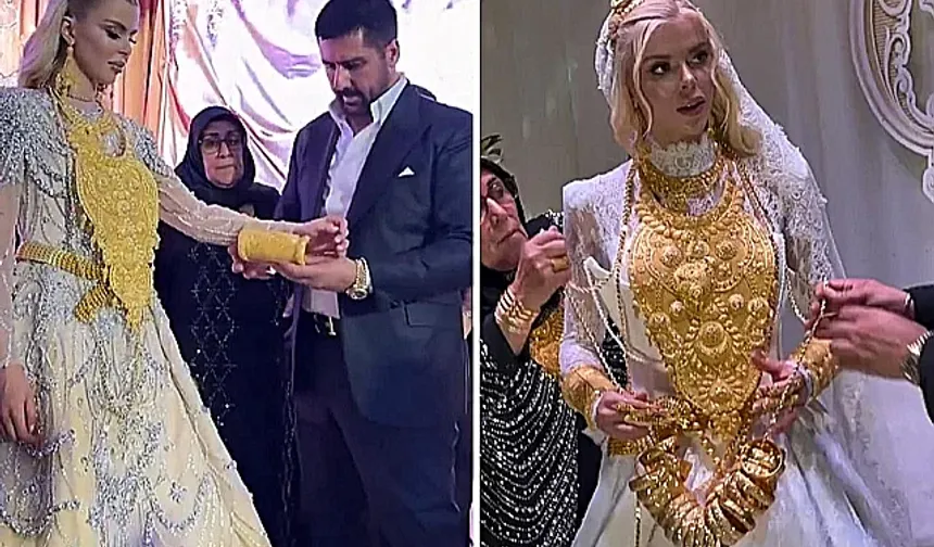 Foyaları ortaya döküldü! Fenomen Tançalan'ın düğünündeki altınları sahte çıktı