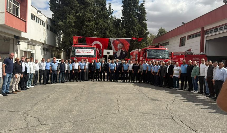Gaziantep’te İtfaiye Haftası kutlandı…