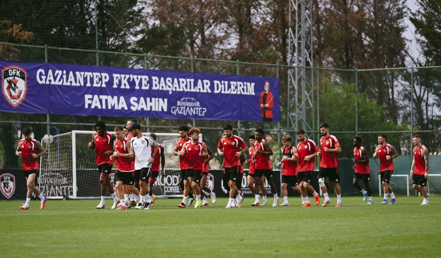Gaziantep FK Kocaelispor maçına hazır