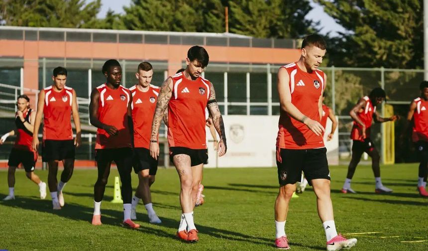 Gaziantep FK’da yeni transferler antrenmana çıktı