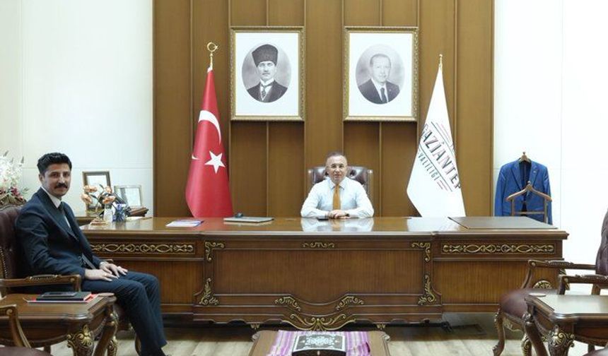 Gaziantep Göç İdaresi İl Müdürü Kurtuluş göreve başladı! İlk durağı Vali Çeber oldu…