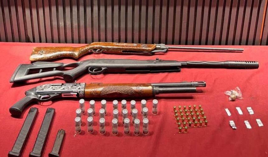Gaziantep’te asayiş operasyonu: 4 Şüpheli yakalandı!