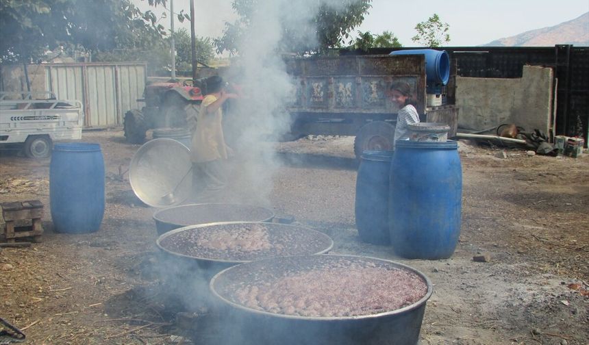 Gaziantep'te pekmez mesaisi başladı