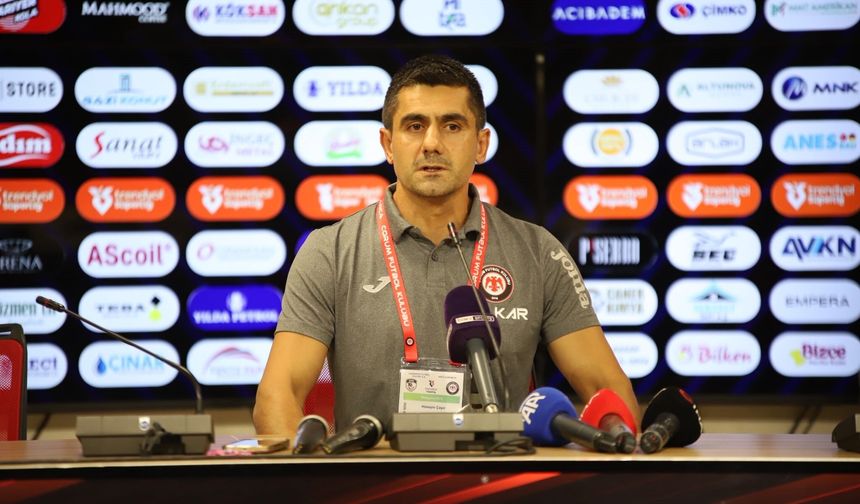 Çorum FK cephesinden Gaziantep FK maçı yorumu! Net galibiyet aldık...
