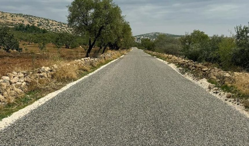 Gaziantep’te bağlantı yolu asfaltı tamamlandı!