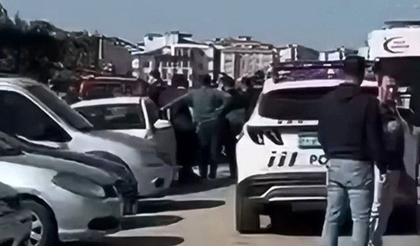 Gaziantep'te oto galericiler sitesinde silahlı kavga! 1 yaralı…
