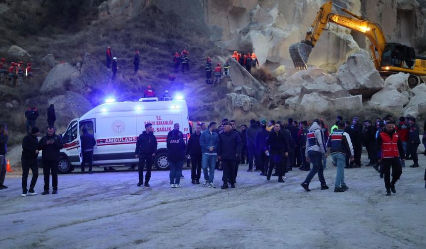 Nevşehir Valisi Hüseyin Kök peribacası faciasındaki ölü sayısını açıkladı!