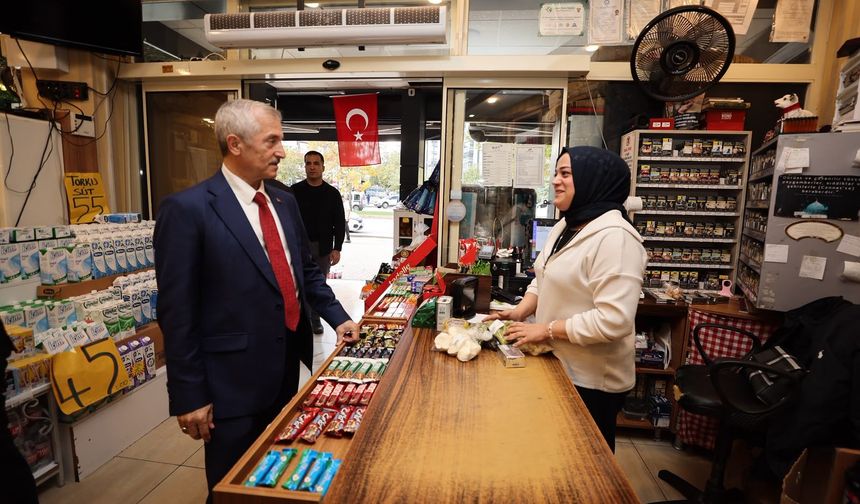 Tahmazoğlu vatandaşlarla iç içe