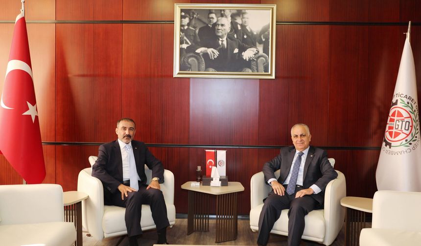 Gaziantep Üniversitesi Rektörü Doğan'dan Yıldırım'a ziyaret! Üniversite- İş dünyası işbirliği masada