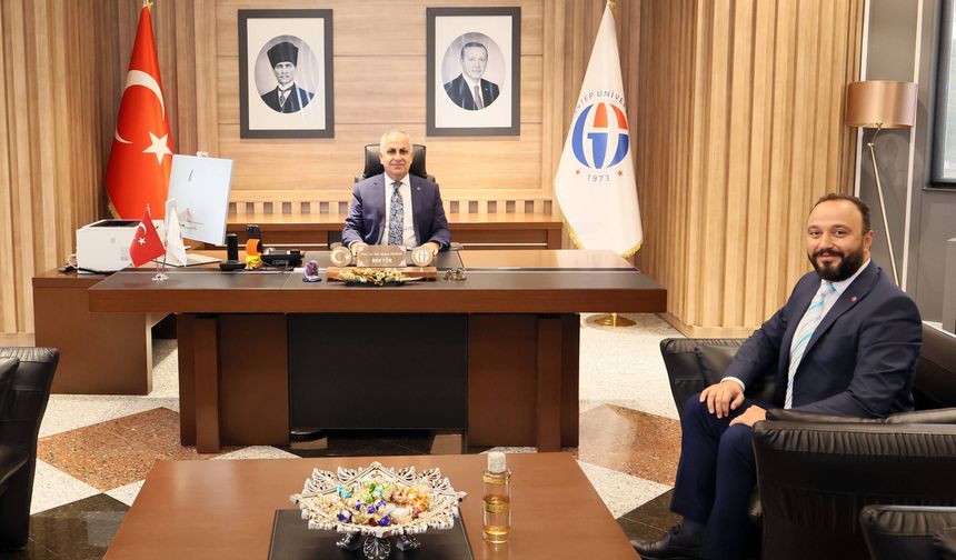 GAÜN’ün uluslararası proje başarısına Rektör Doğan’dan tebrik