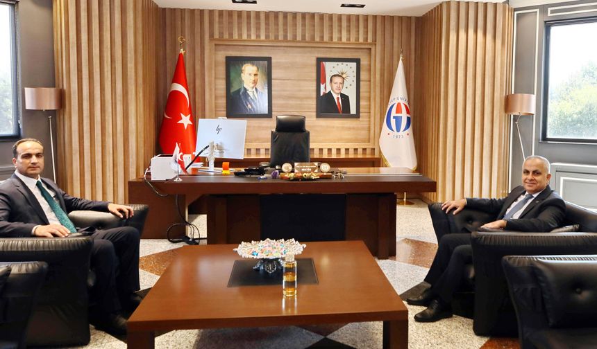 Başkan Sürmelioğlu’ndan Rektör Doğan’a ziyaret! Görüş alışverişinde bulunuldu