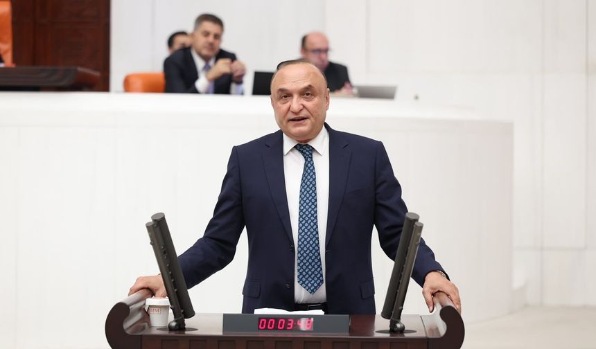 Gaziantep Milletvekili Meriç baz istasyon sorununu TBMM'ye taşıdı