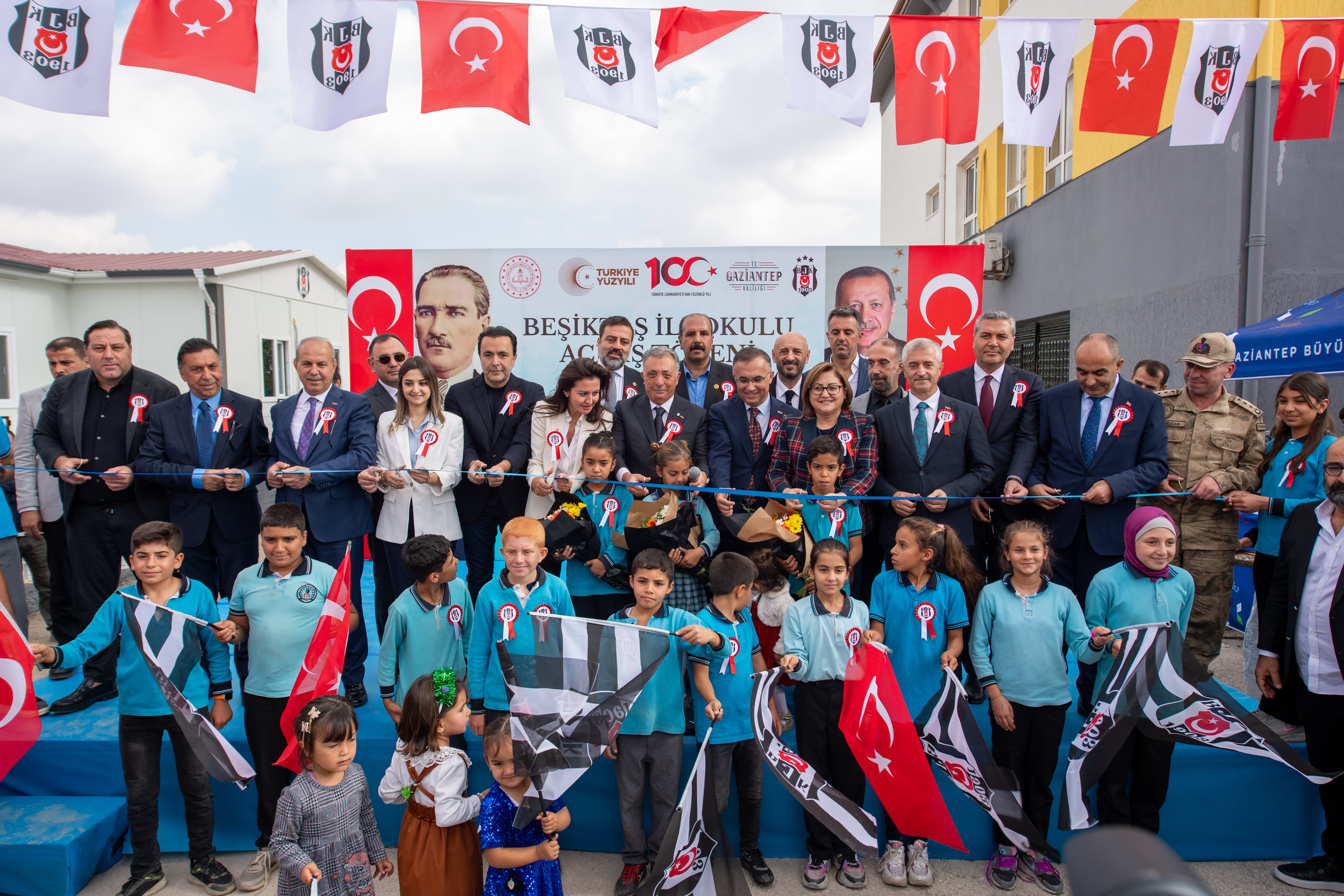 Gaziantep Oğuzeli Beşiktaş İlkokulu Açılış Töreni 