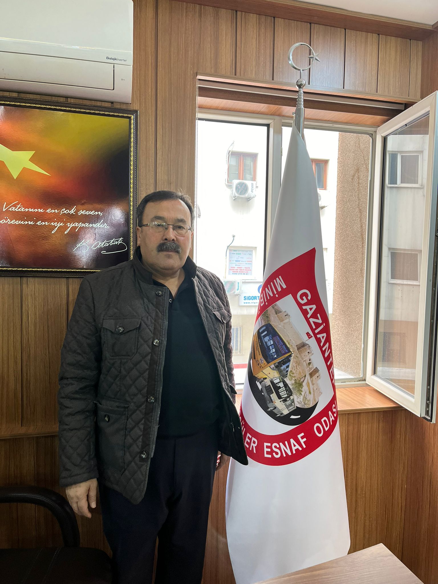 Gaziantep Minibüsçüler ve Otobüsçüler Esnaf Odası Başkanı Sofu Çolak