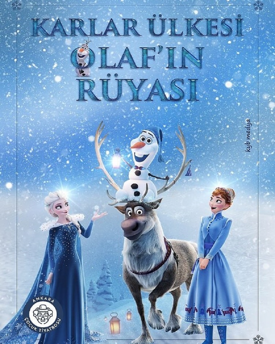 Olafın Rüyası

Karlar ülkesi için her şey çok güzel, en güzel şarkılar herkesin kulaklarında, insanların içi sıcacık, dostluk, güven ve iyilik ülkenin her yerinde fakat birgün olafın gördüğü bir rüya ile herşey karışmaya başlar, eski günleri tekrar kazanmak için zorlu bir maceraya çıkmaya karar veren Elsa, Anna, Olaf, Sven ve Kristof nelerle karşı karşıya geleceklerinden habersizdirler. Bu karanlığa bürünmüş ülkeyi sadece iyi kalpli biri kurtarabilir.

29 Ocak Pazartesi - 18:00-

Gaziantep Zeugma Müzesi Poseidon Salonu