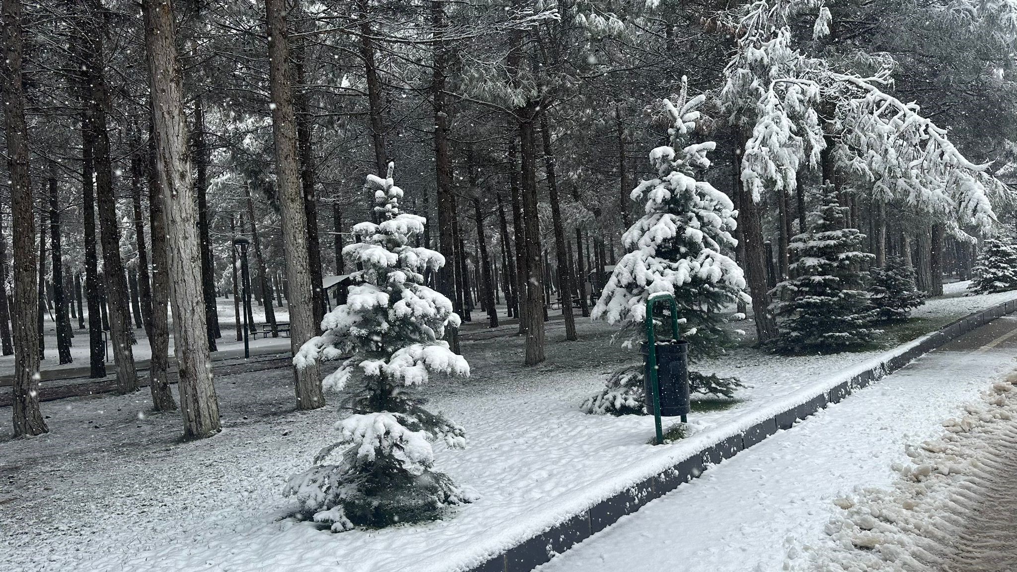 Gaziantep'in Kar Hasreti Dindi! Birbirinden Güzel Kar Manzaraları!