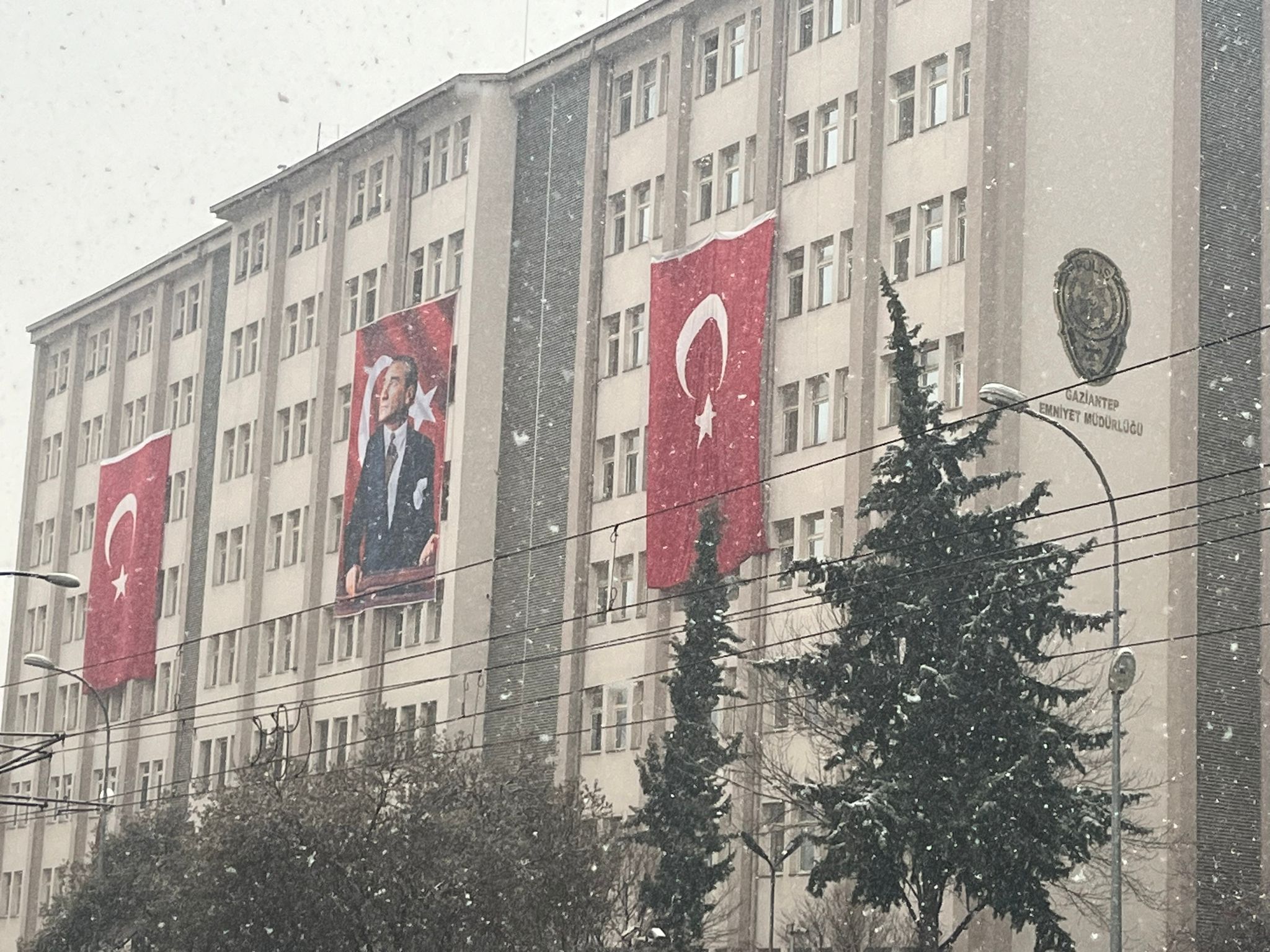 Gaziantep'in Kar Hasreti Dindi! Birbirinden Güzel Kar Manzaraları!