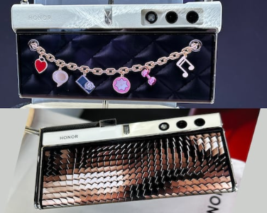 Honor V Purse’ün kamerası da oldukça güçlü. Cihazın arka tarafında 50 + 12 MP çözünürlüğünde iki kamera bulunuyor. Bu kameralar, ultra geniş açılı çekim yapabiliyor. Cihazın ön tarafında ise 8 MP çözünürlüğünde bir kamera yer alıyor. Bu kamera, ekrana entegre edilmiş durumda.