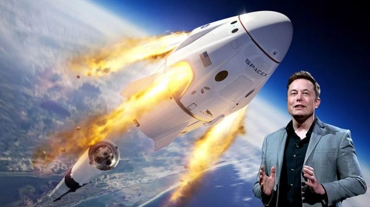 Elon Musk Uzaya Gitti Mi