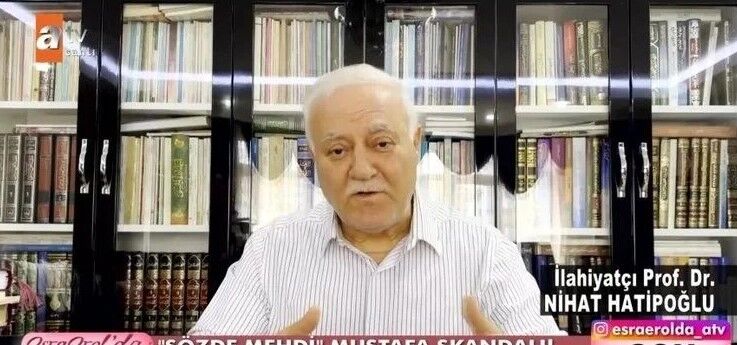 Nihat Hatipoğlu, mehdi konusu hakkında bir bilgilendirme videosu yayınladı. Hatipoğlu, “Mehdi’nin bulunduğu dönemde deccal olacaktır. Şu anda deccal söz konusu değil. Bu saydıklarımdan hiçbiri ortada yok. Öyleyse ortada mehdi de yok. ‘Ben mehdiye benziyorum’, ‘ben mehdiyim’ diyen çok insan çıktı bugüne kadar. İnsanları aldattılar, çok insan öldü” ifadelerini kullandı.