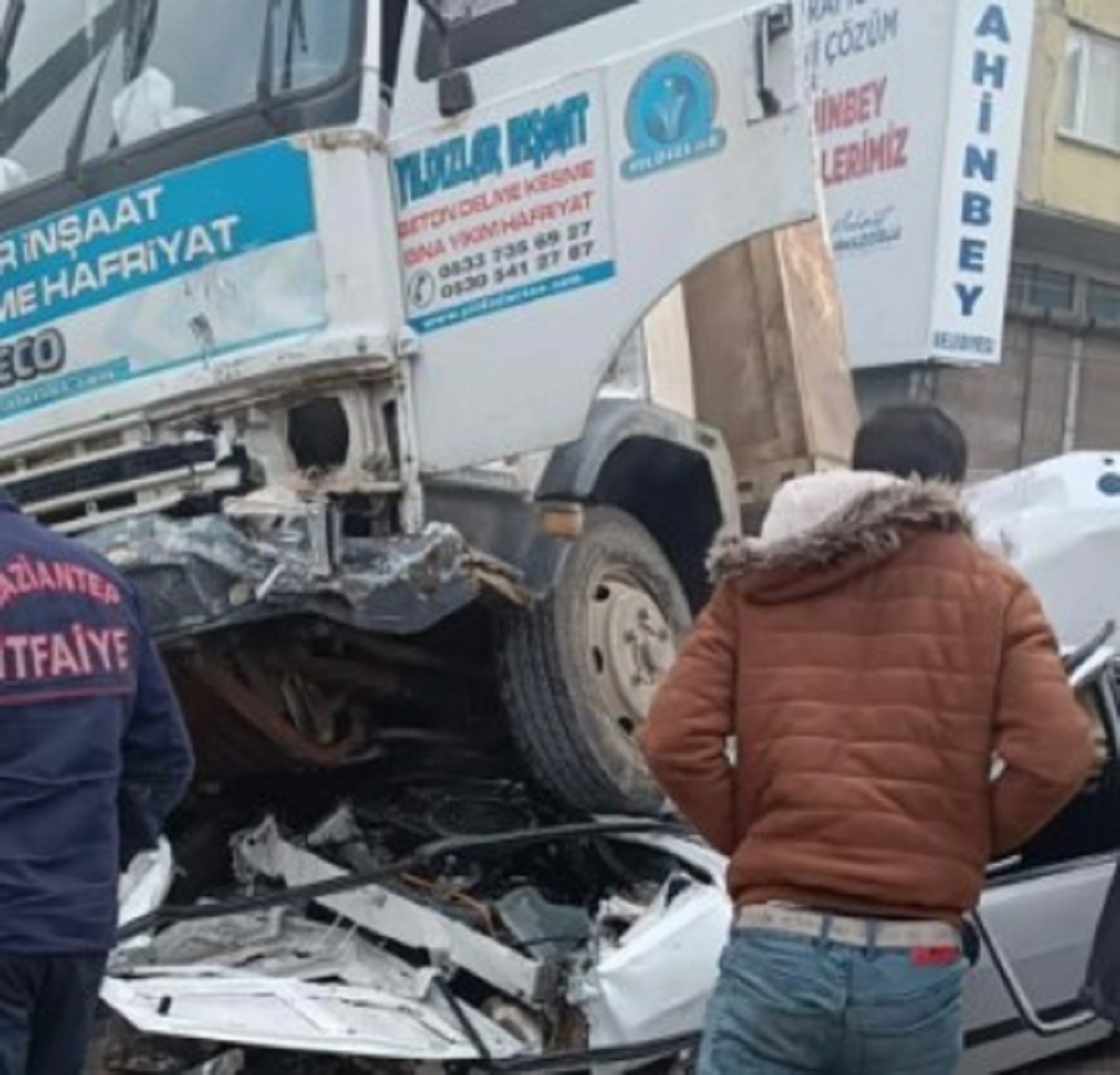 Şahinbey’de Şehrin Göbeğinde Feci Kaza! (3)