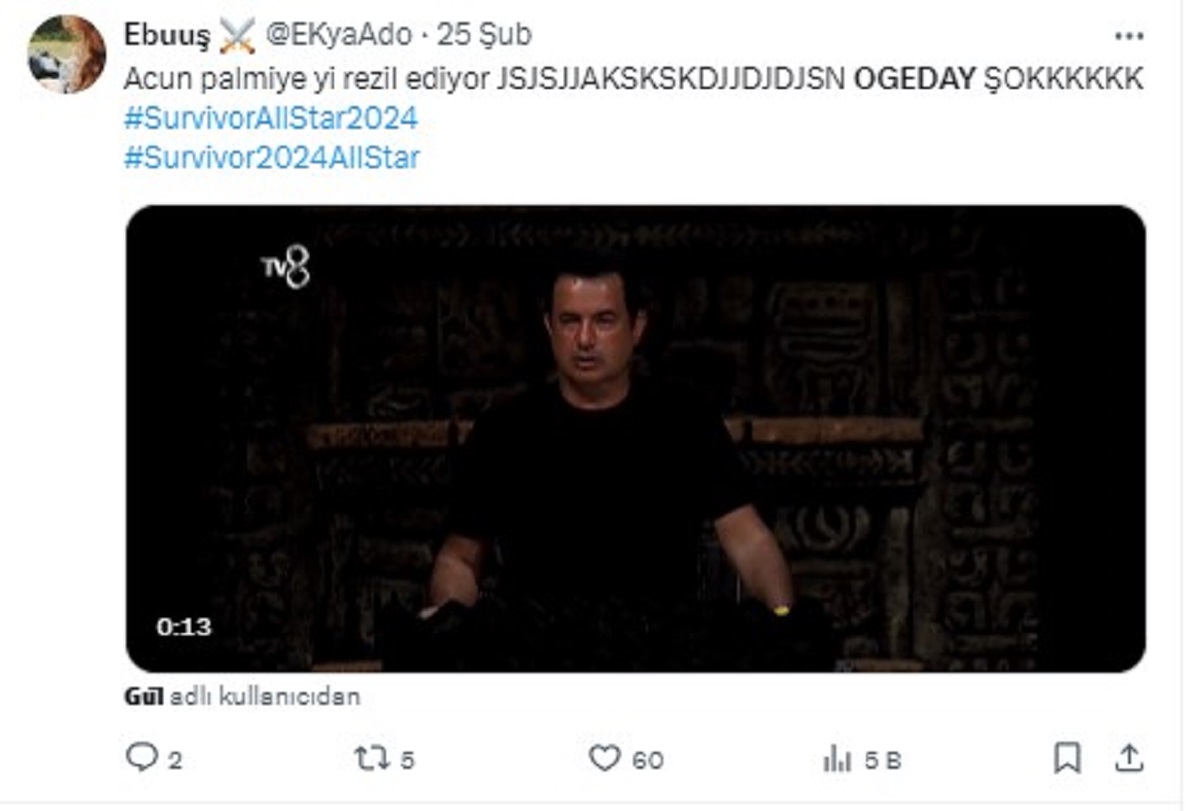 Acun Ilıcalı'nın Ogeday'a Sözleri Survıvor Takipçilerini Şaşırttı! (3)