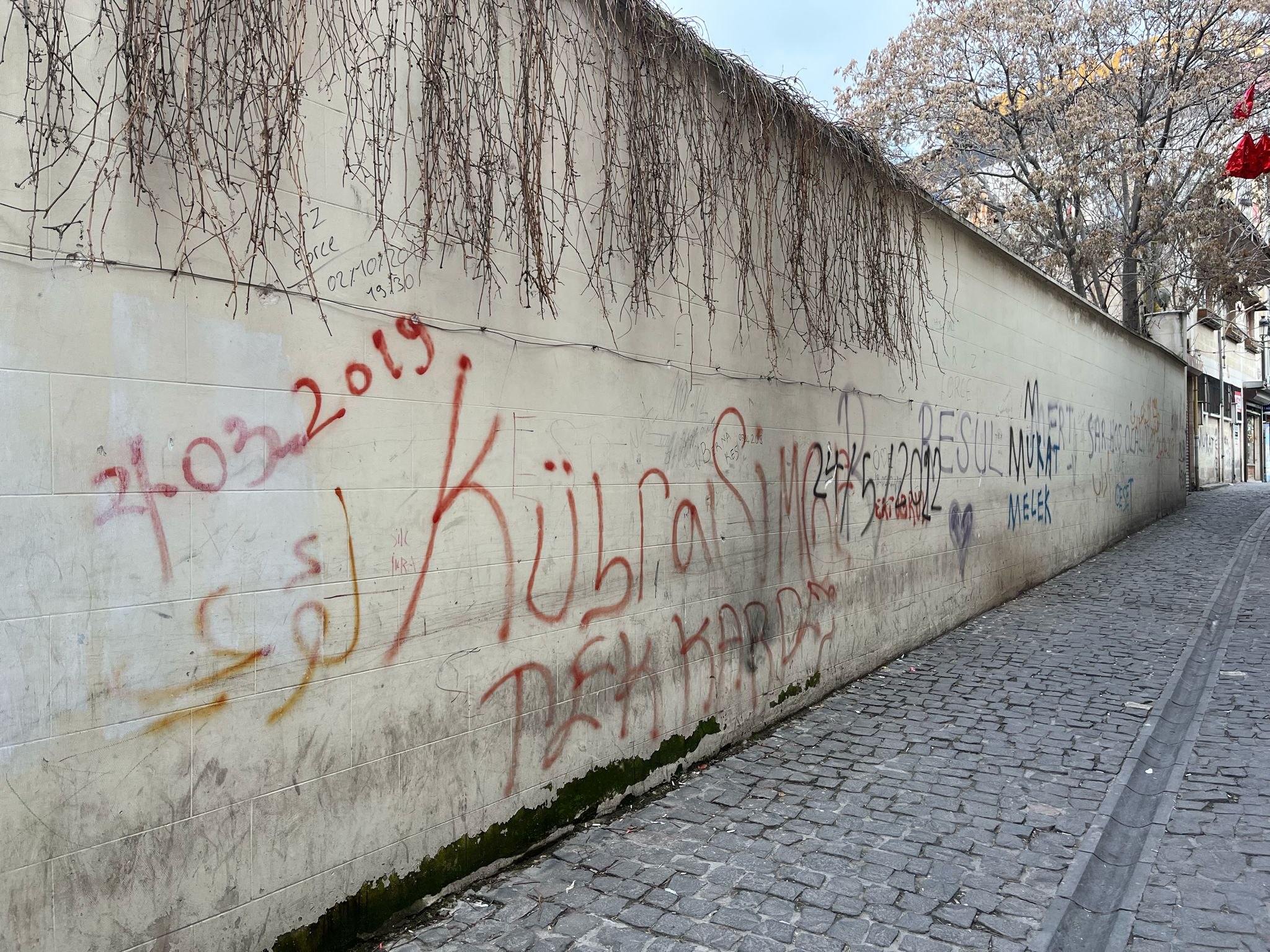 Gaziantep’in duvarlarına bakın neler yaptılar!