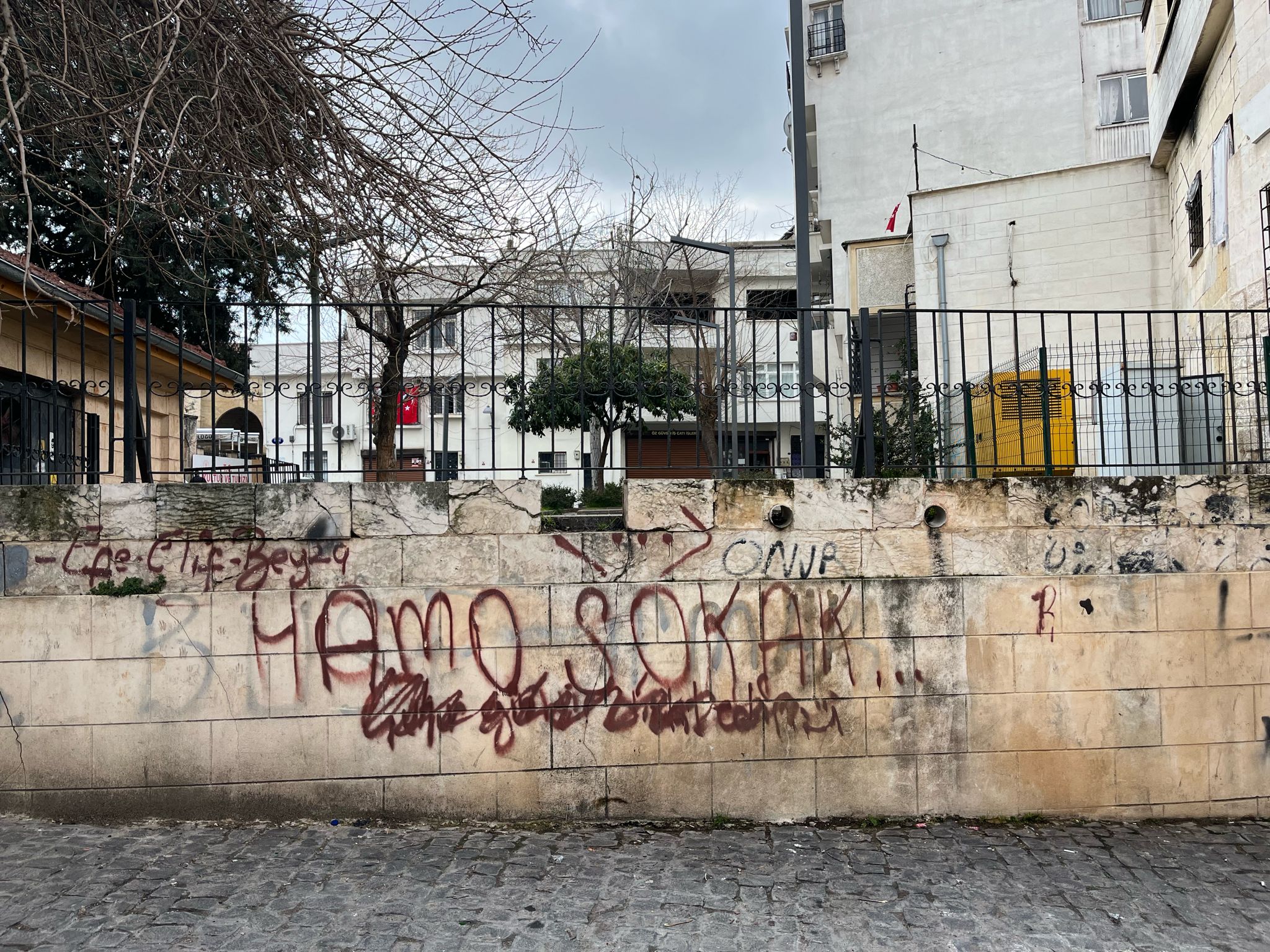 Gaziantep’in duvarlarına bakın neler yaptılar!