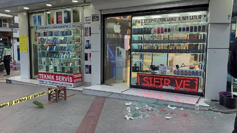 Gaziantep Çarşısında Silahlı Saldırı! (1)