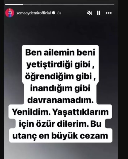 Survivor'dan Diskalifiye Eden Sema'nın Duygusal Açıklaması: "Yenildim!  En Büyük Cezam"