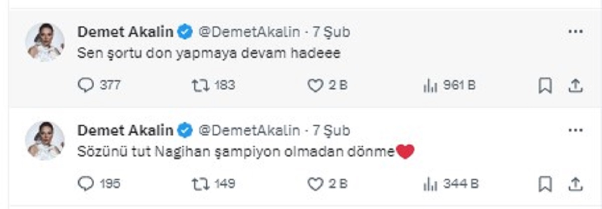 Aleyna'nın giyim tarzını eleştiren Demet Akalın, "Sen şortu don yapmaya devam." ifadesiyle büyük tepki çekti.