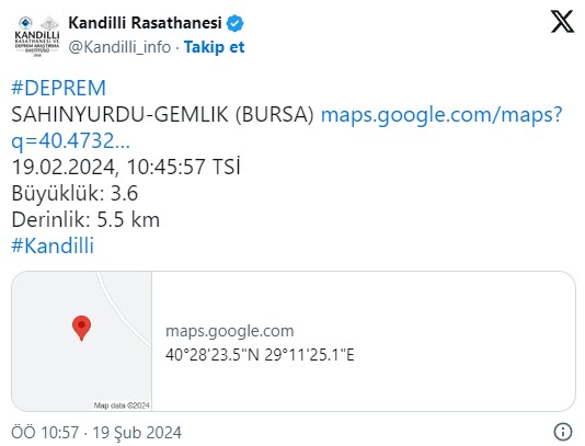 ARAŞTIRMALAR VE GÜVENLİK ÖNLEMLERİ
Depremin ardından bölgede yapılan incelemelerde herhangi bir can veya mal kaybının olup olmadığı belirlenmeye çalışılıyor. AFAD ve diğer ilgili kurumlar, olası artçı sarsıntılara karşı da tedbirlerini almış durumda. Bölgedeki vatandaşlara, güvenlik önlemlerine uymaları ve olası risklere karşı dikkatli olmaları konusunda uyarılarda bulunuldu.
