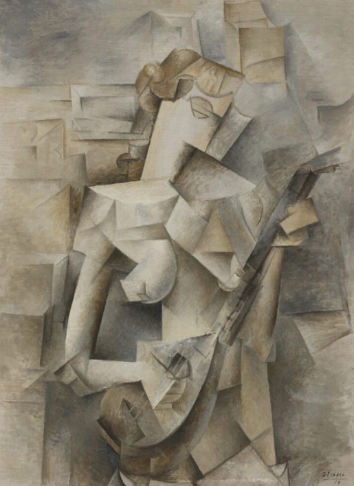 Pablo Picasso Mandolinli Kiz