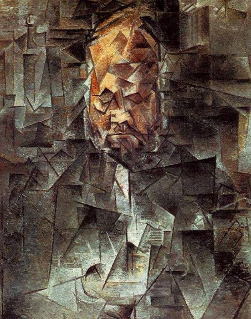 Portrait of Ambroise Vollard, 1910 by Picasso