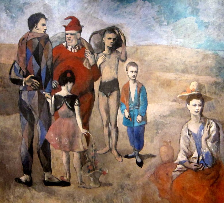 Pablo Picasso, Saltimanque Ailesi, 1905, Tuval Üzerine Yağlıboya, Ulusal Sanat Galerisi