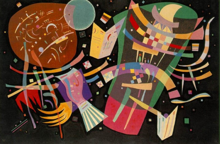 Wassily Kandinsky - X, 1939. Tuval üzerine yağlı boya. Kunstsammlung Nordrhein-Westfalen, Düsseldorf