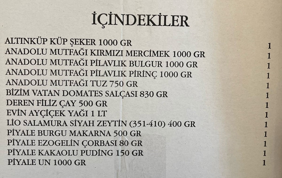Gaziantep’te Ramazan Kolisi Fiyatları Belli Oldu! İşte Fiyatlar (2)