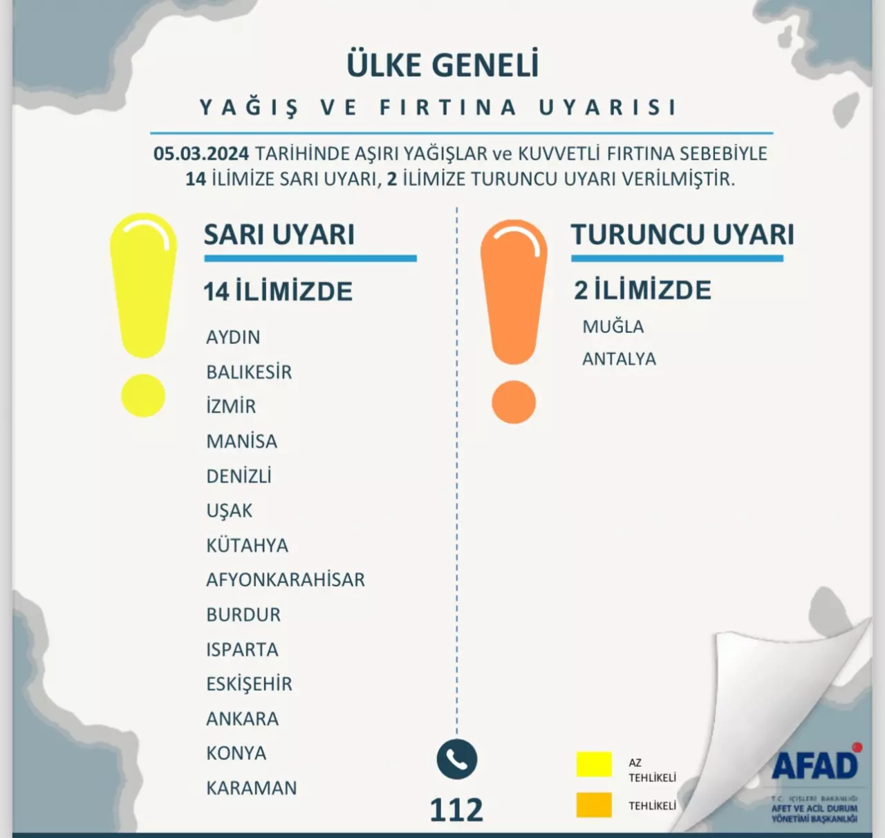 Bakan Yerlikaya'dan 16 Il Için Kritik Uyarı