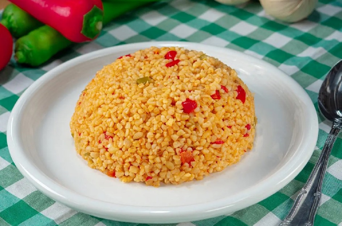 Sebzeli Bulgur Pilavı
