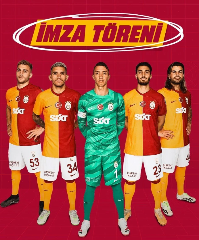 Galatasaray 5 Yıldız Futbolcuyla Sözleşme Uzattı (1)