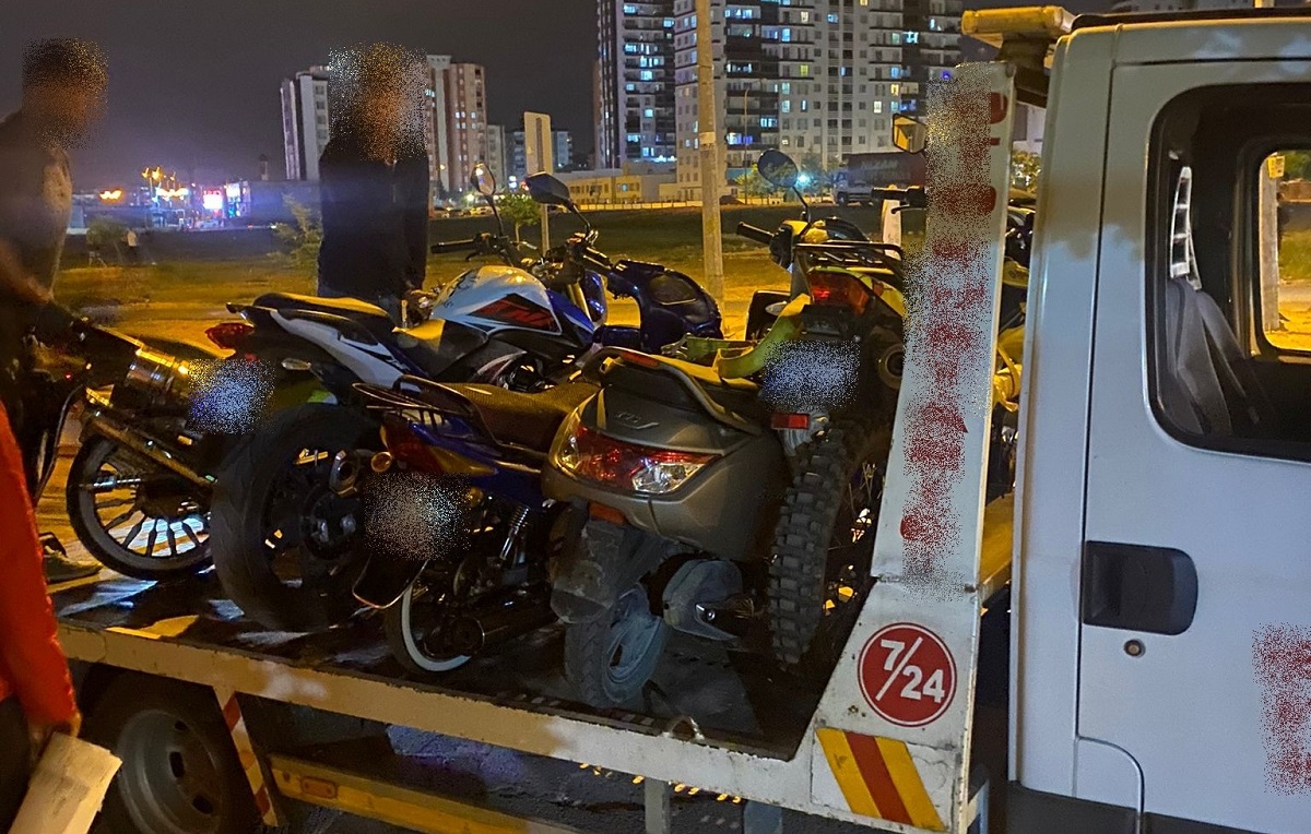 Gaziantep’te Park Denetiminde Motosiklet Sürücülerine Ceza Yağdı! (3)