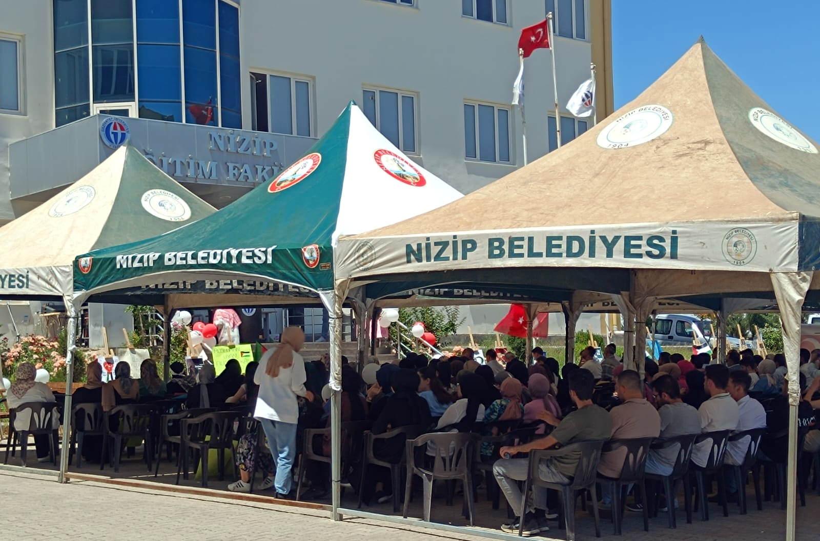 GAÜN’de Gazze Protestosu! 