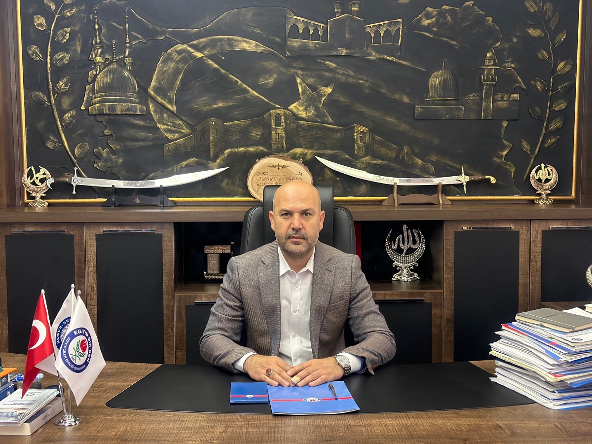 Eğitim Bir Sen Gaziantep Şube Başkanı Mehmet Demir