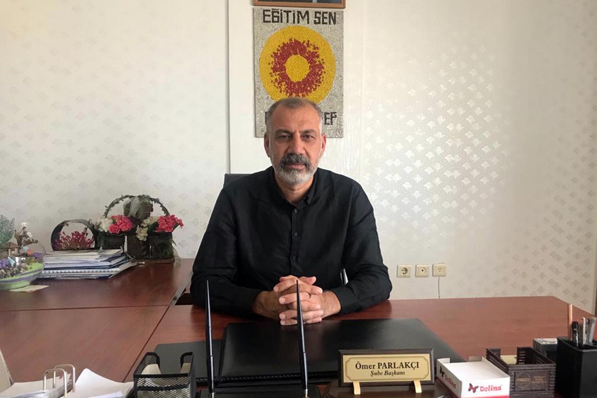 Eğitim Sen Gaziantep Şube Başkanı Ömer Parlakcıı