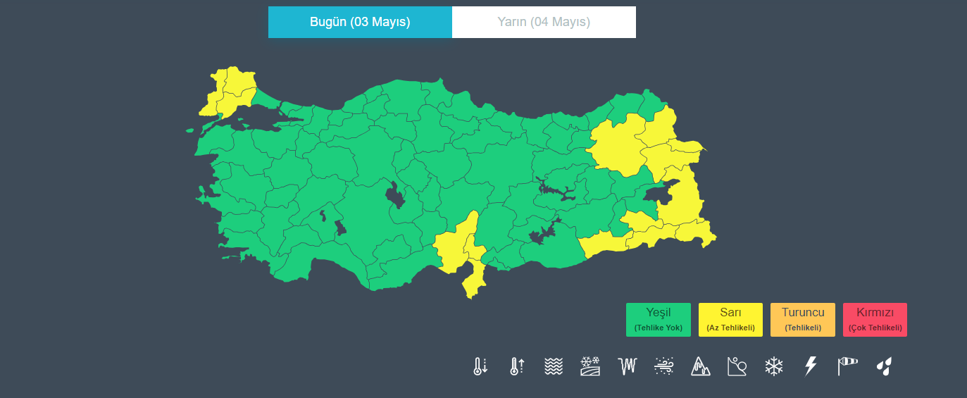 Gaziantep’te Bugün Hava Nasıl Olacak