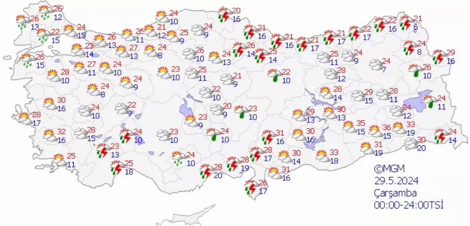 Meteoroloji 20 Il Için Uyardı Gaziantep’te Bugün Hava Nasıl (1)