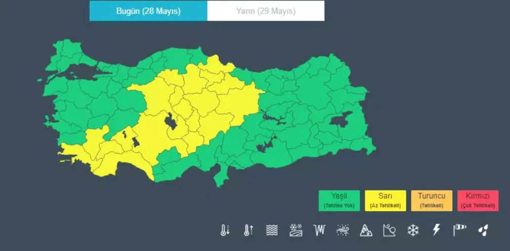 Meteoroloji 20 Il Için Uyardı Gaziantep’te Bugün Hava Nasıl (2)