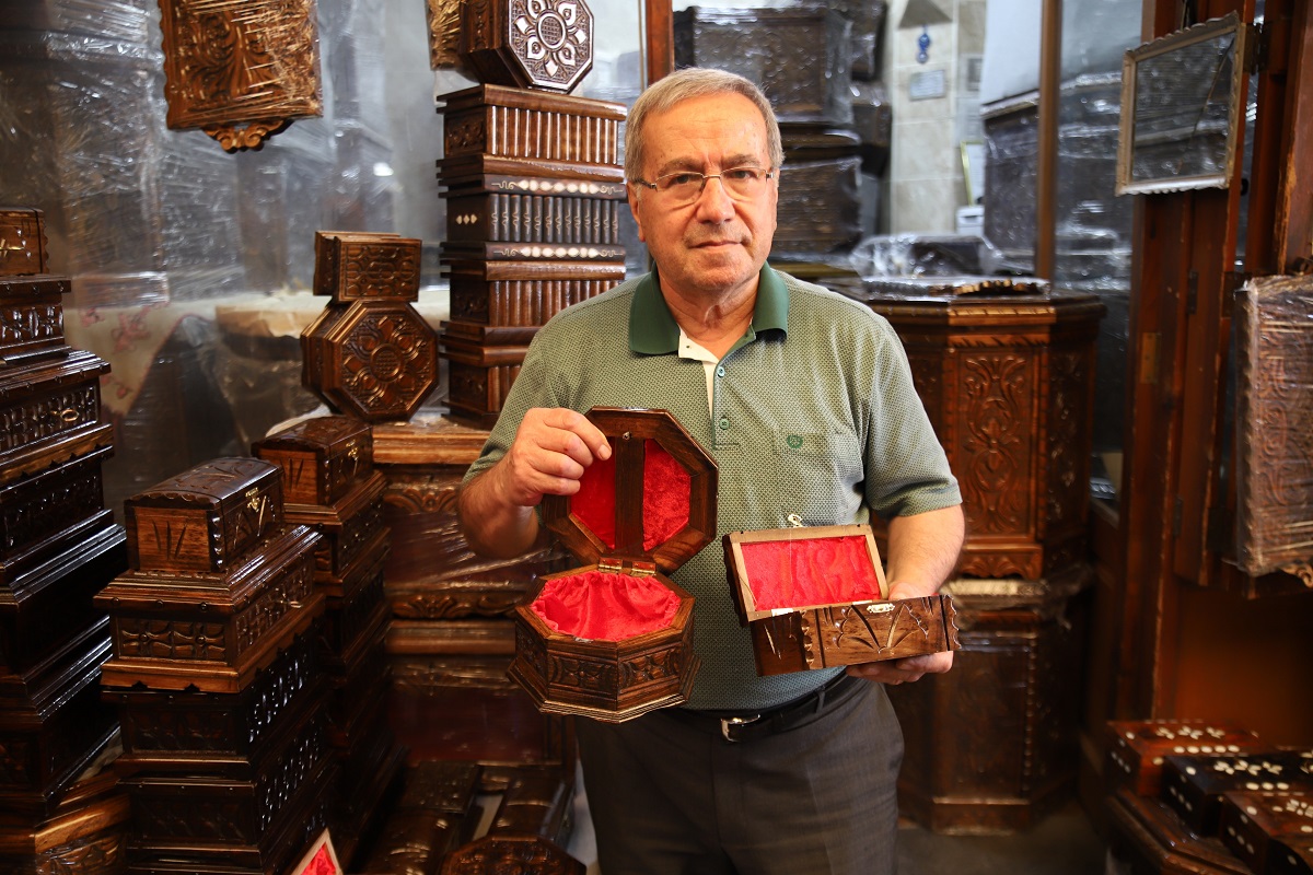 Gaziantep’te Çeyizlik Sandıkları Yoğun Talep Işte Fiyatları (1)